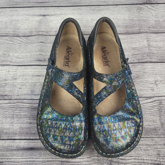 Alegria Paloma Rave On The Nile JIL-321 Shimmer Mary Jane Size 40/9-9.5 - Picture 4 of 9